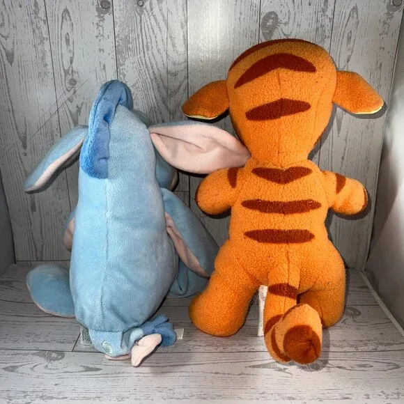 Disney Babies’s Winnie the Pooh’s Eeyore and Tigger Plush - Picture 2 of 14